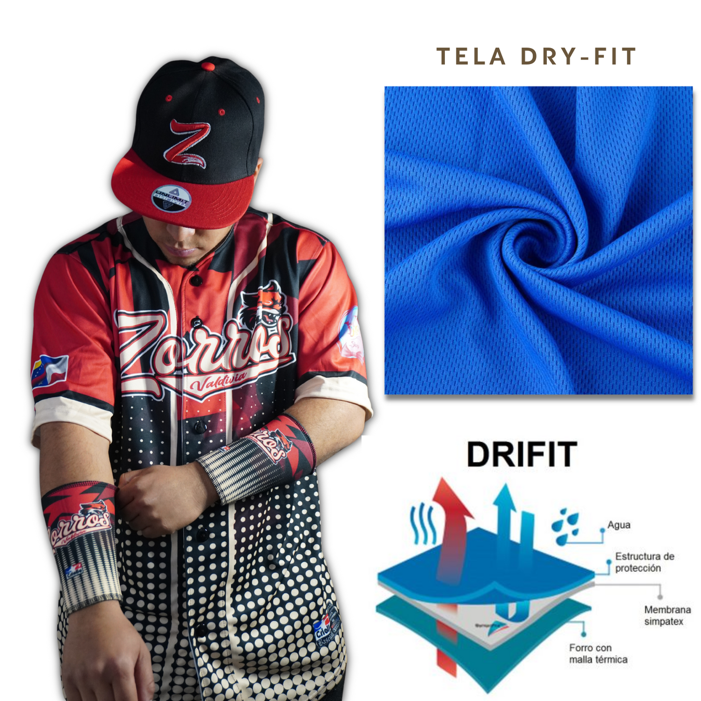 Camiseta de Beisbol Antofagasta