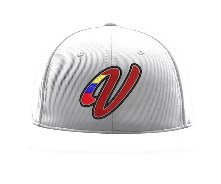 Gorra bordada 3D V de Venezuela Tricolor