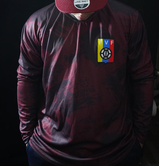 Polera Manga larga la Vinotinto Soteldo 10