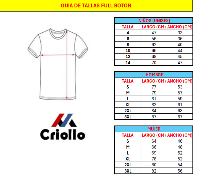 Poleras de Beisbol Tigres Aragua