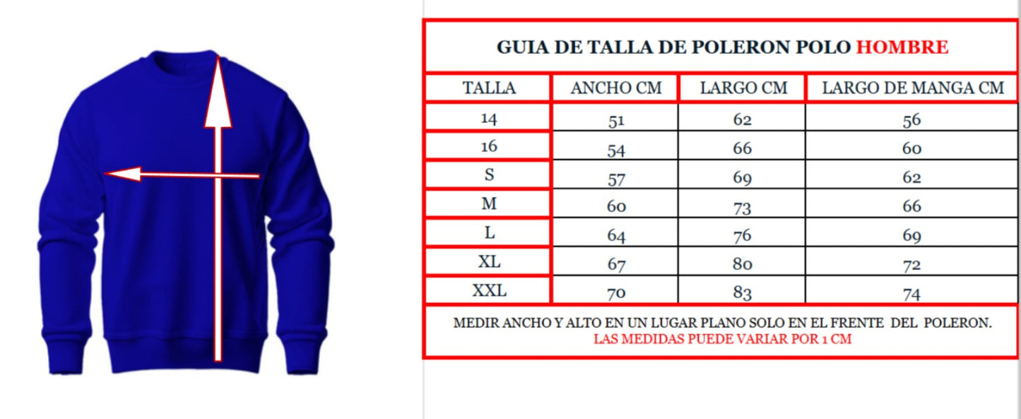 Polerón Simple Colores