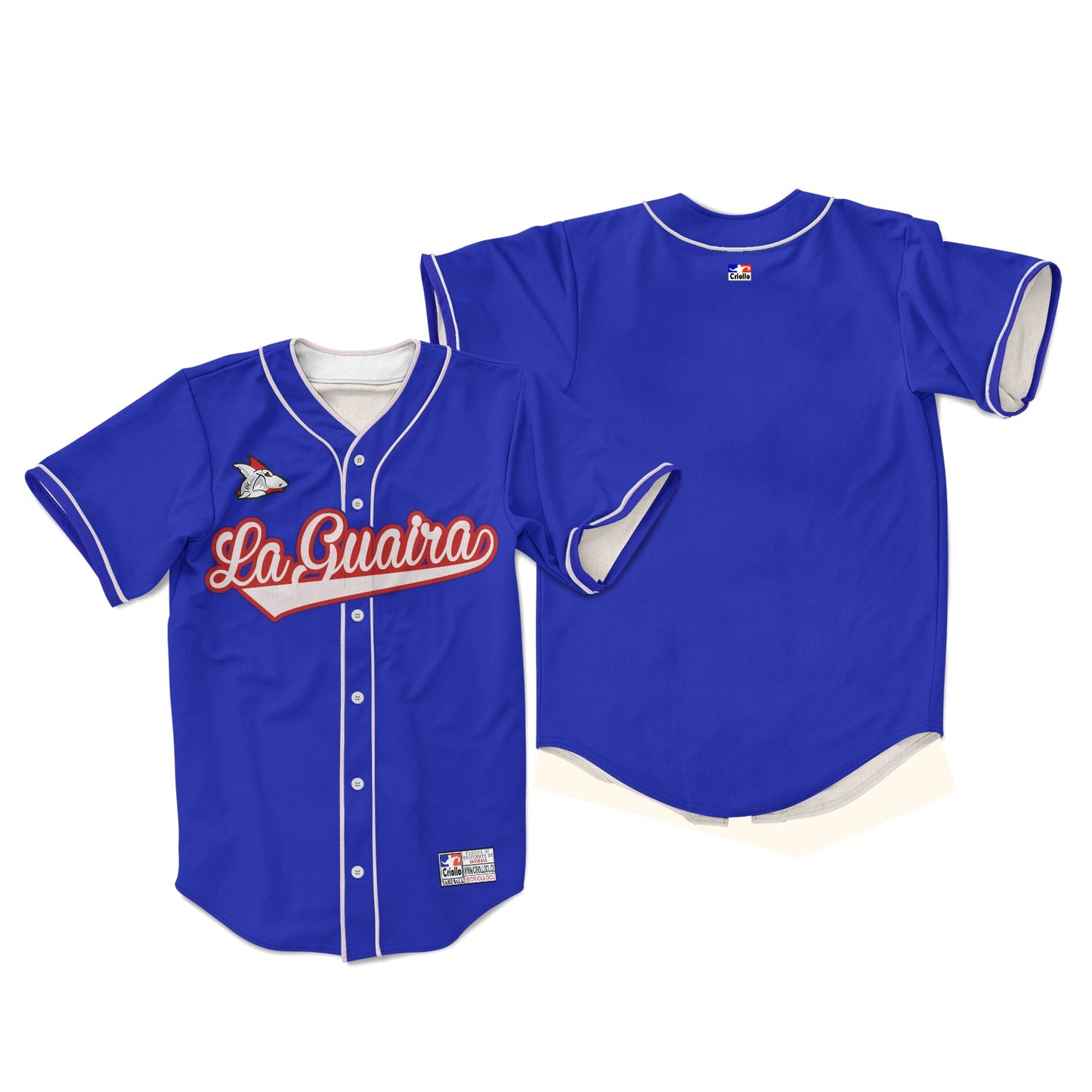 Camiseta de Beisbol La guaira Tiburones Personalizada
