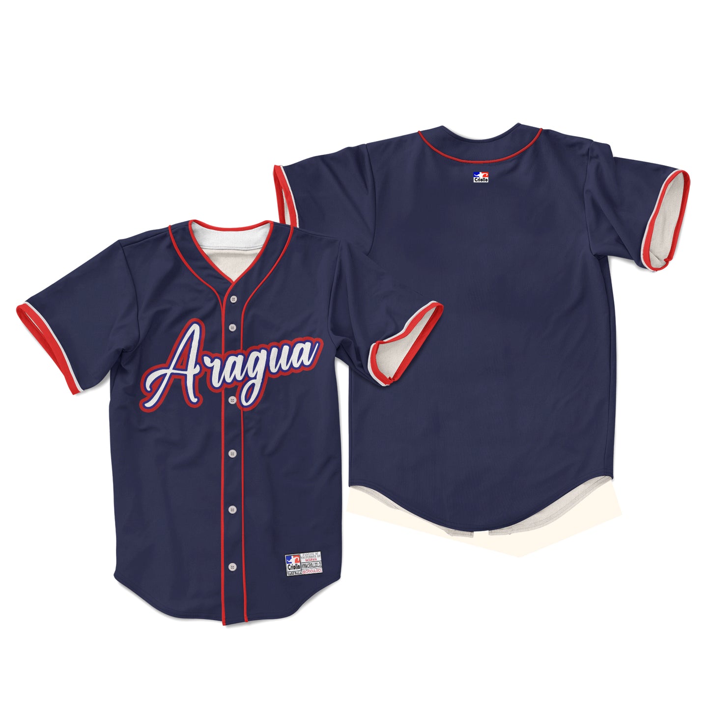 Camiseta de Beisbol Aragua clasic Personalizada