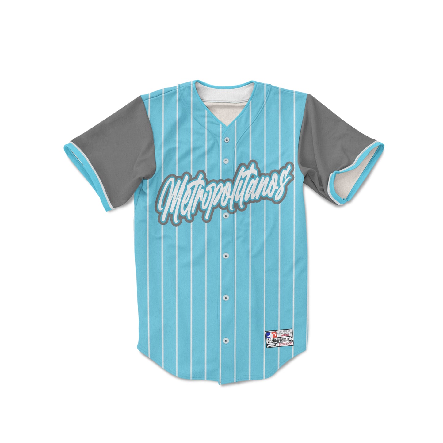 Camiseta de Beisbol Celeste Metropolitanos