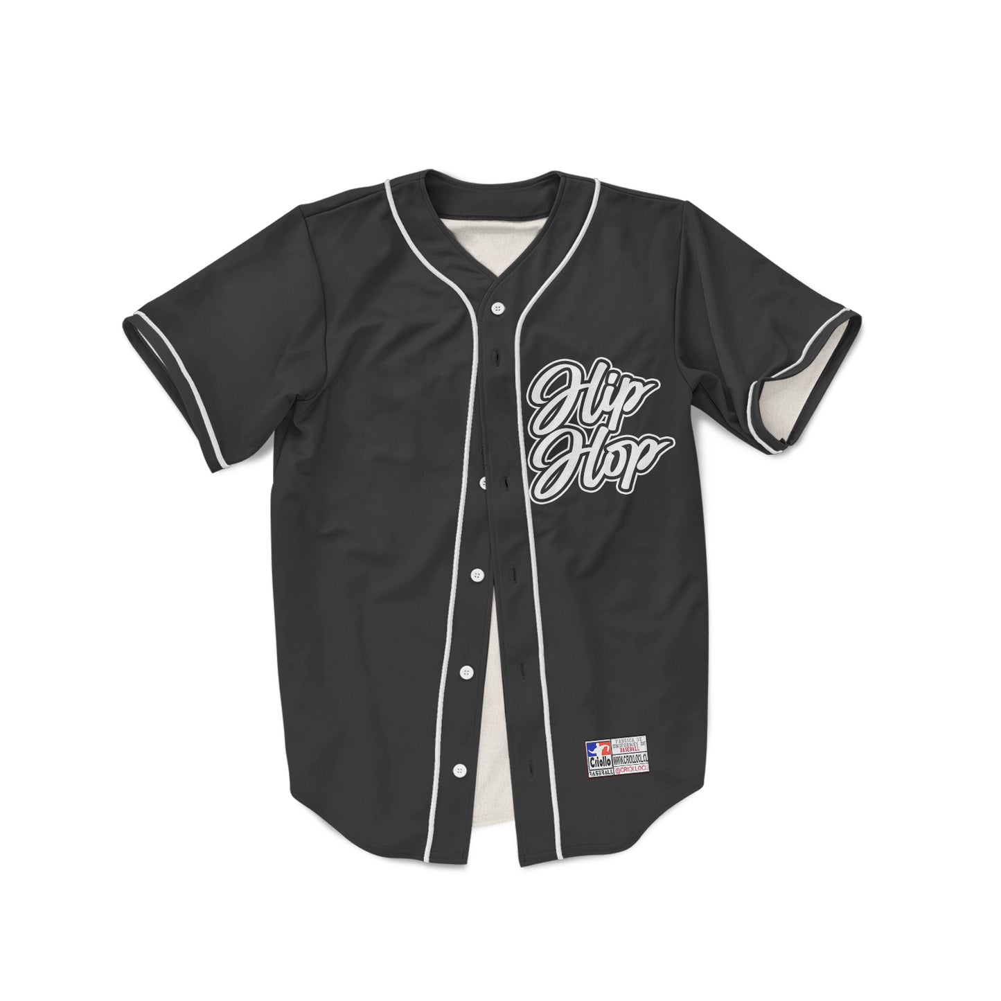 Camiseta de Beisbol black Hip Hop