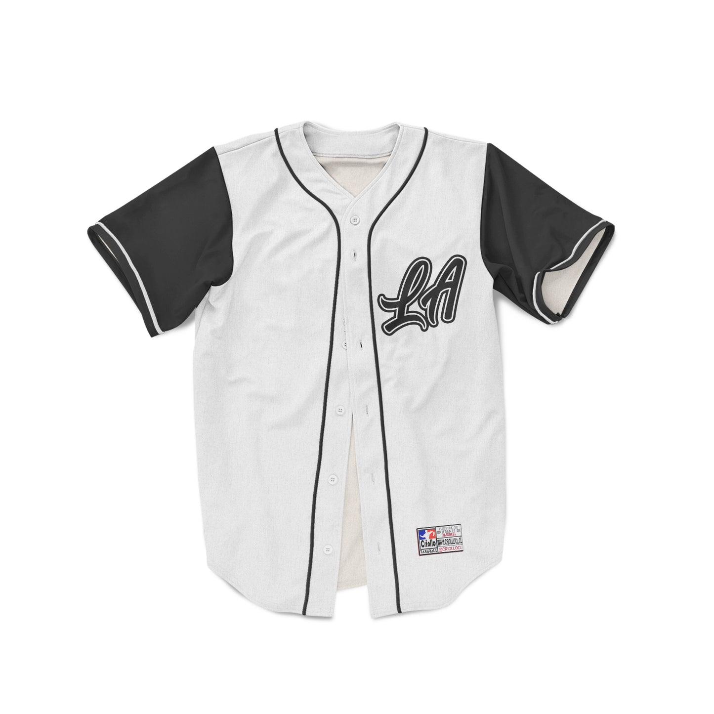 Camiseta de Beisbol black and white Los Angeles