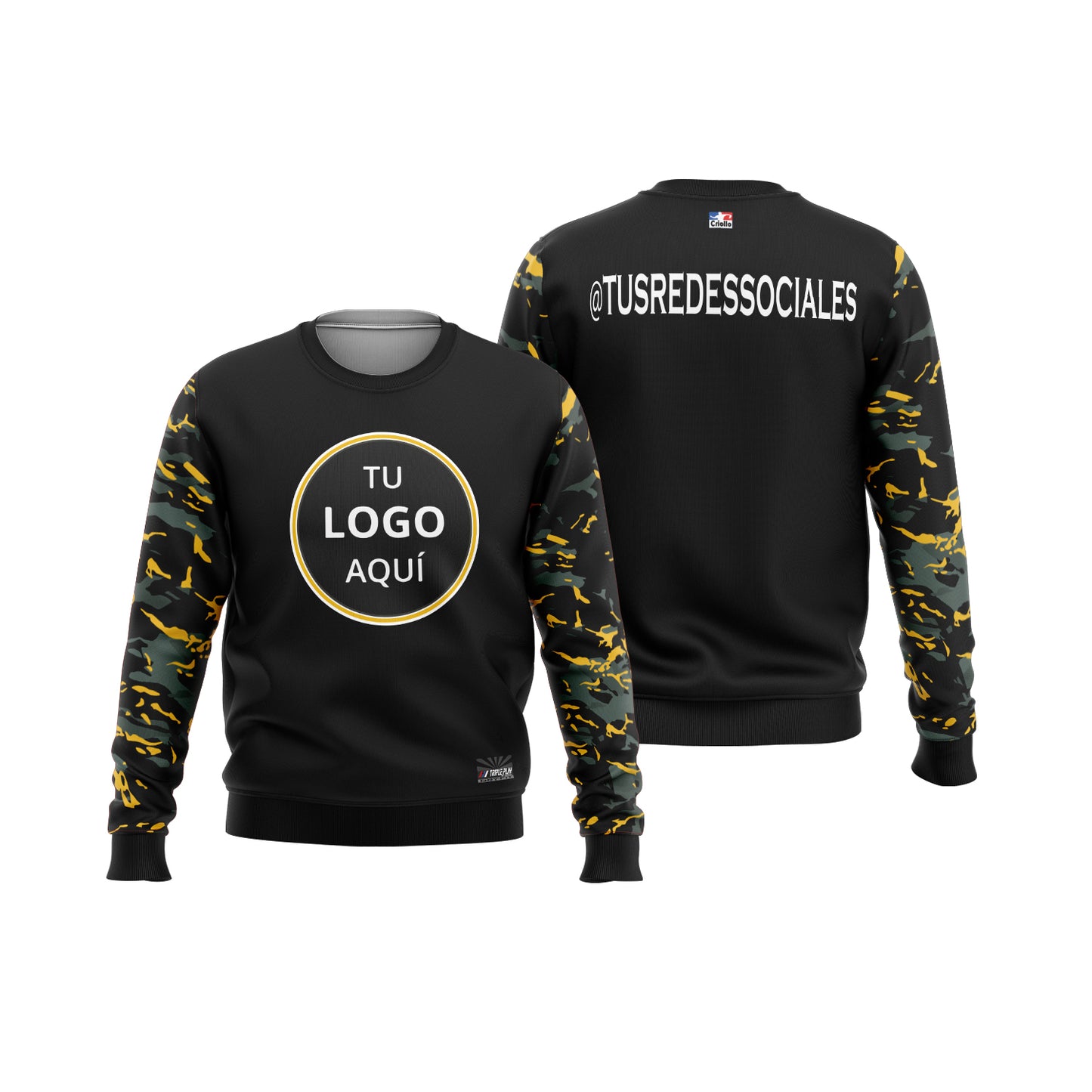 Polerón Simple camouflage sleeves