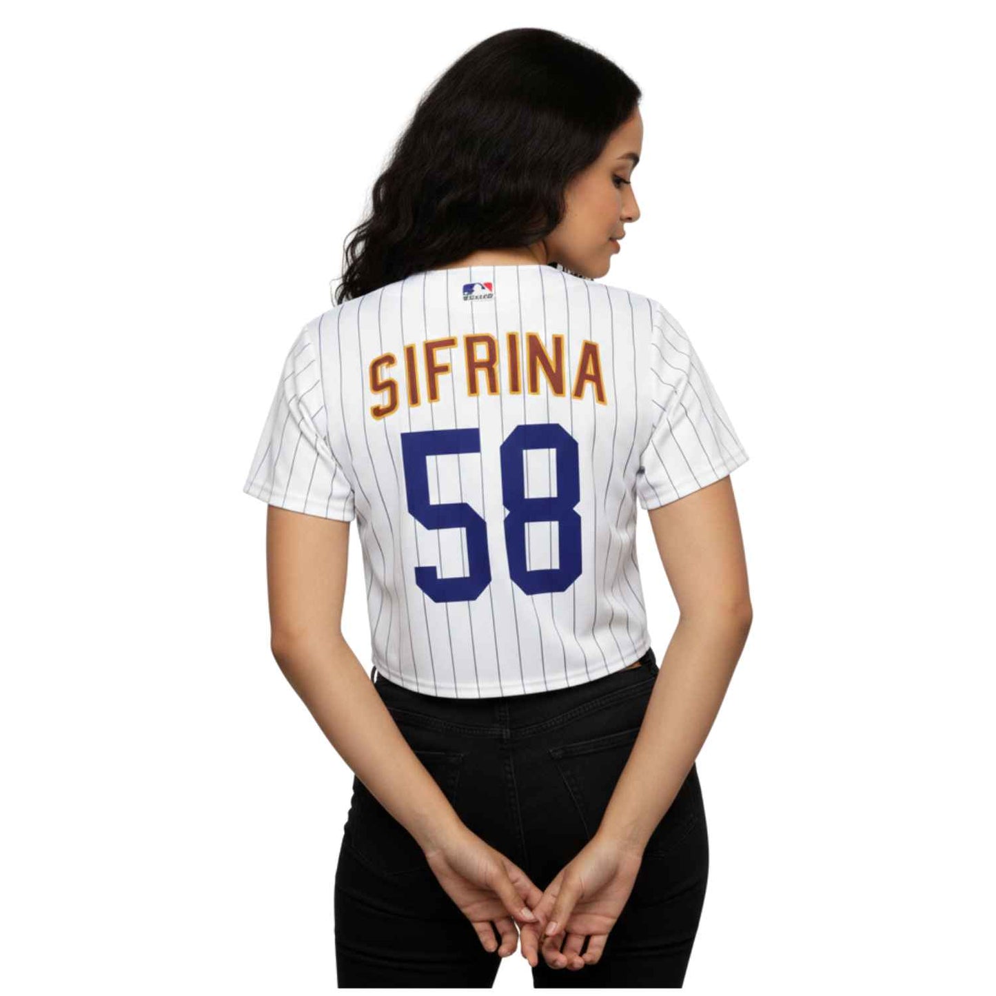 Camiseta de beisbol Crop Top Sifrina 58 VE  jersey