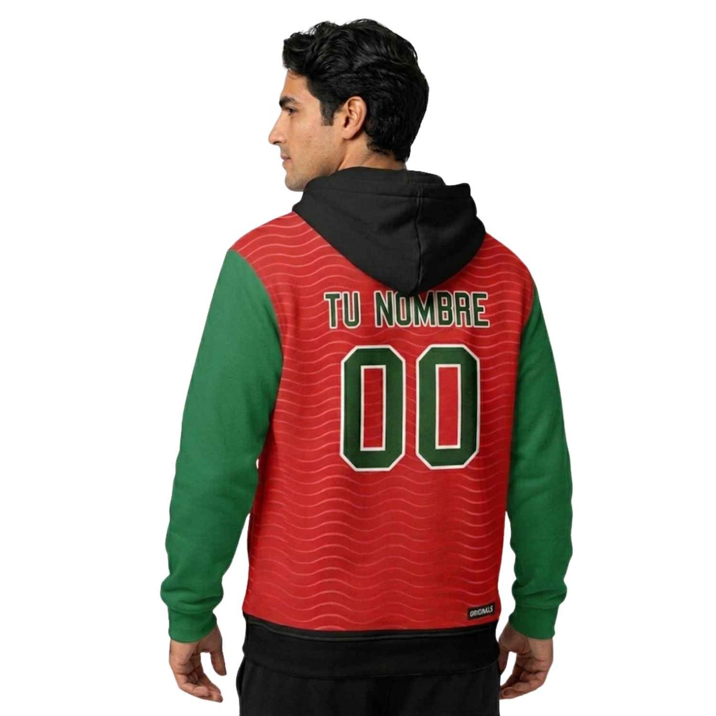 Polerón Portugal Selección canguro Personalizado