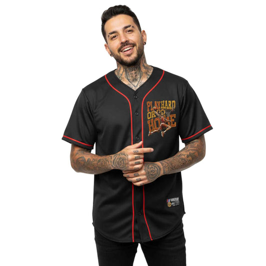 Camiseta jersey play hard or go home