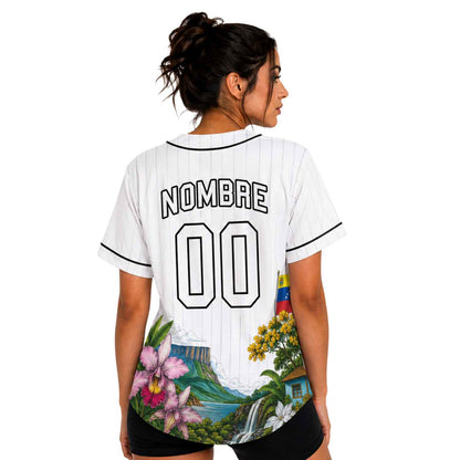 Camiseta de Béisbol Diseño Vzla - Jersey Personalizado
