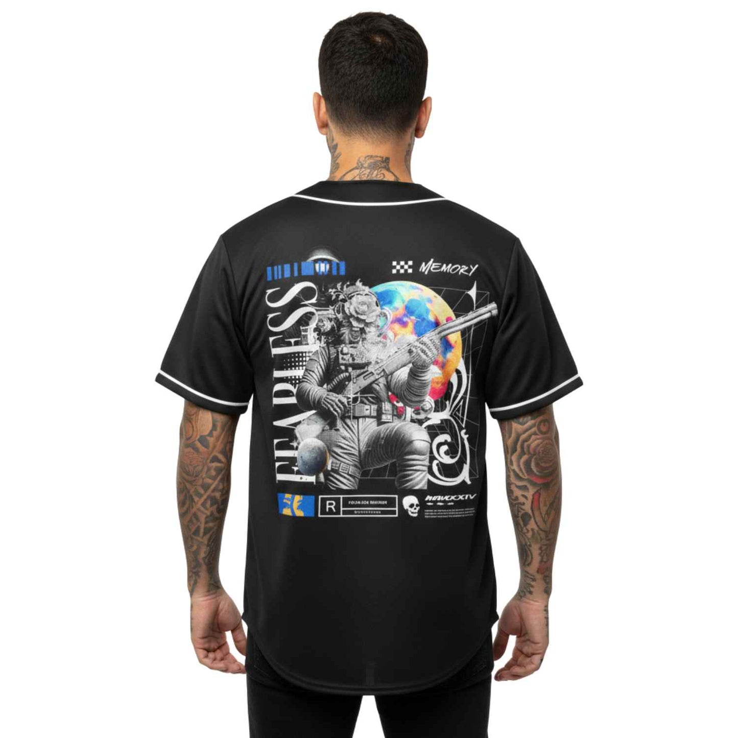 Camiseta jersey memory fearless astronaut