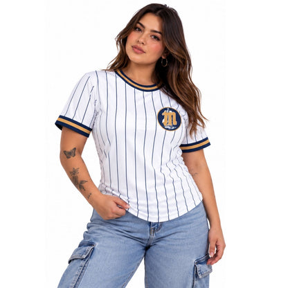 Polera cuello redondo Beisbol Venezolano Magallanes 2026-2027 personalizable