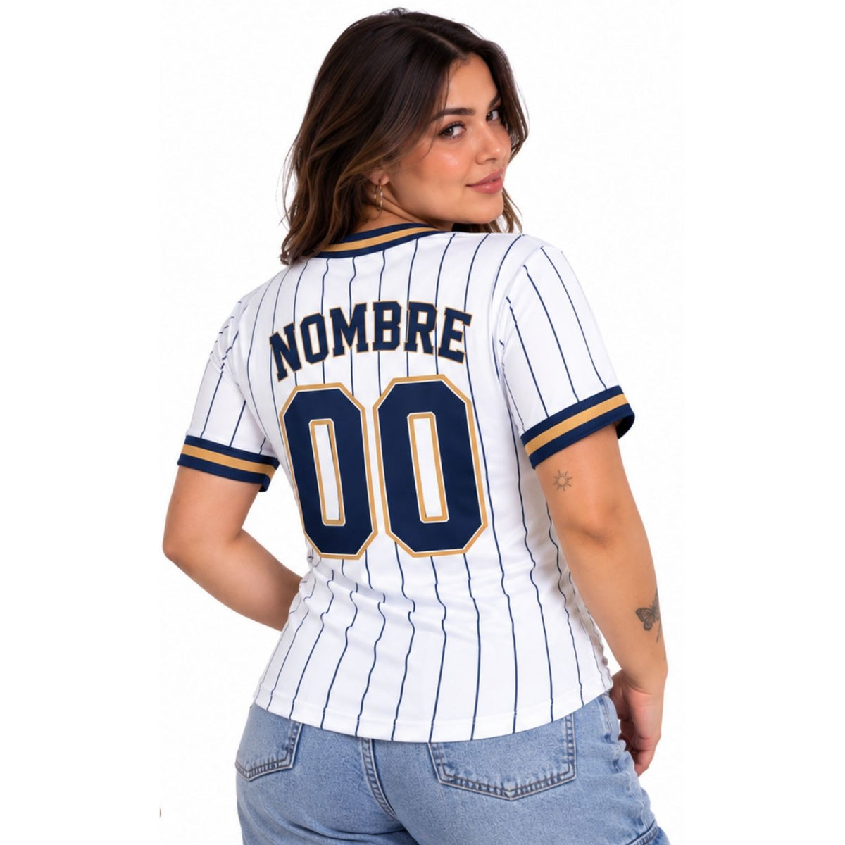 Polera cuello redondo Beisbol Venezolano Magallanes 2026-2027 personalizable