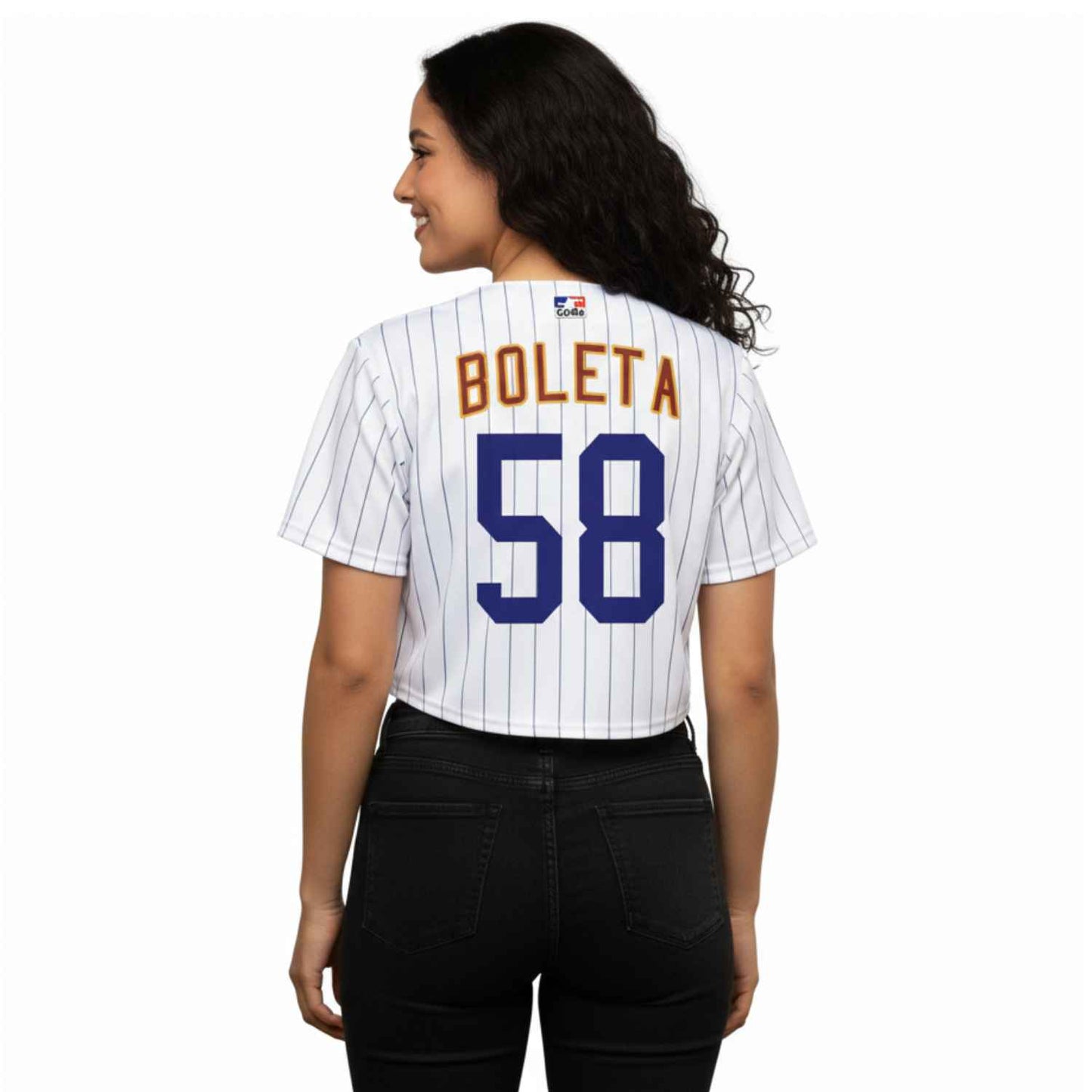 Camiseta de beisbol Crop Top Boleta 58 VE  jersey