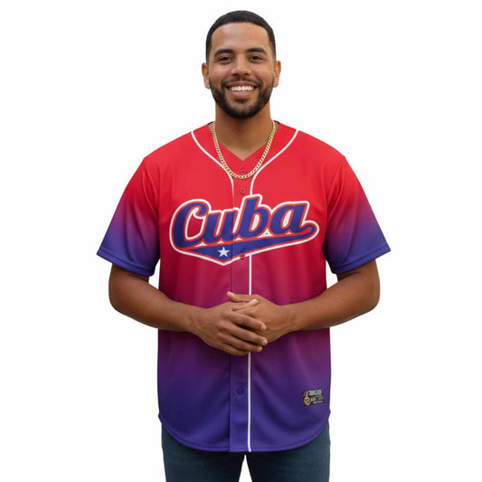 Camiseta jersey Selección Cuba 3 degrade
