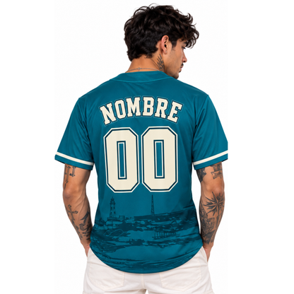 Camiseta de Béisbol Margarita 2026-2027 Personalizable