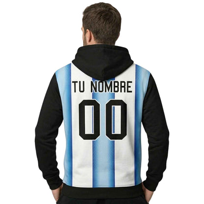 Polerón Selección Argentina Canguro Personalizado