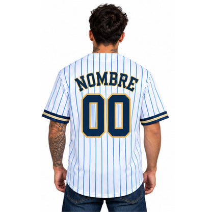 Camiseta de Béisbol Magallanes Rayas 2026-2027 Personalizable