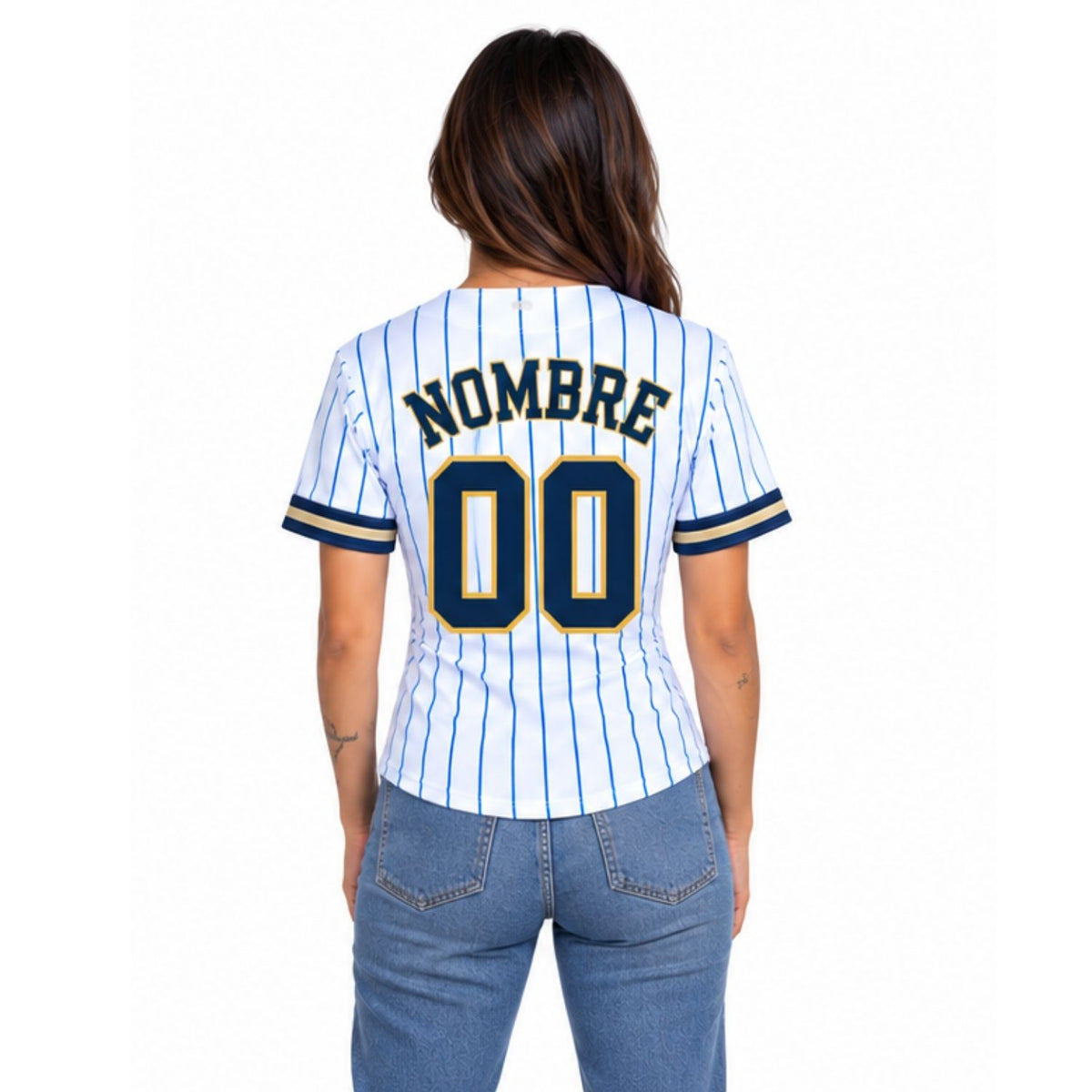 Camiseta de Béisbol Magallanes Rayas 2026-2027 Personalizable