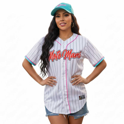 Camiseta jersey Girl Moto Mami