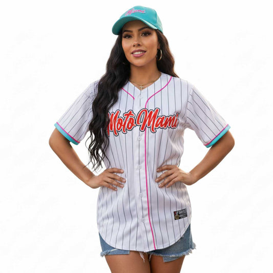 Camiseta jersey Girl Moto Mami