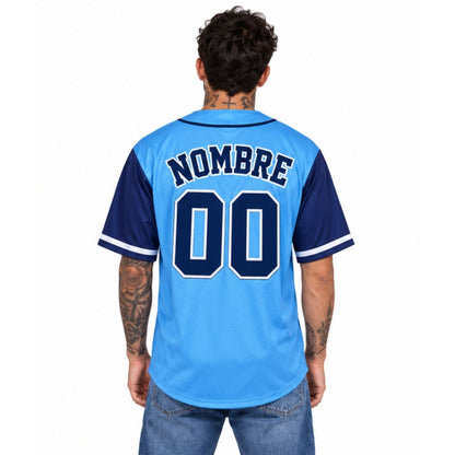 Camiseta de Béisbol Magallanes Azul 2026-2027 Personalizable
