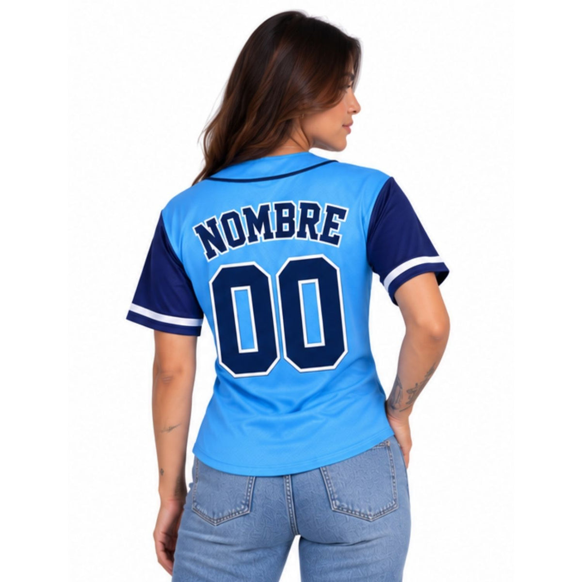 Camiseta de Béisbol Magallanes Azul 2026-2027 Personalizable