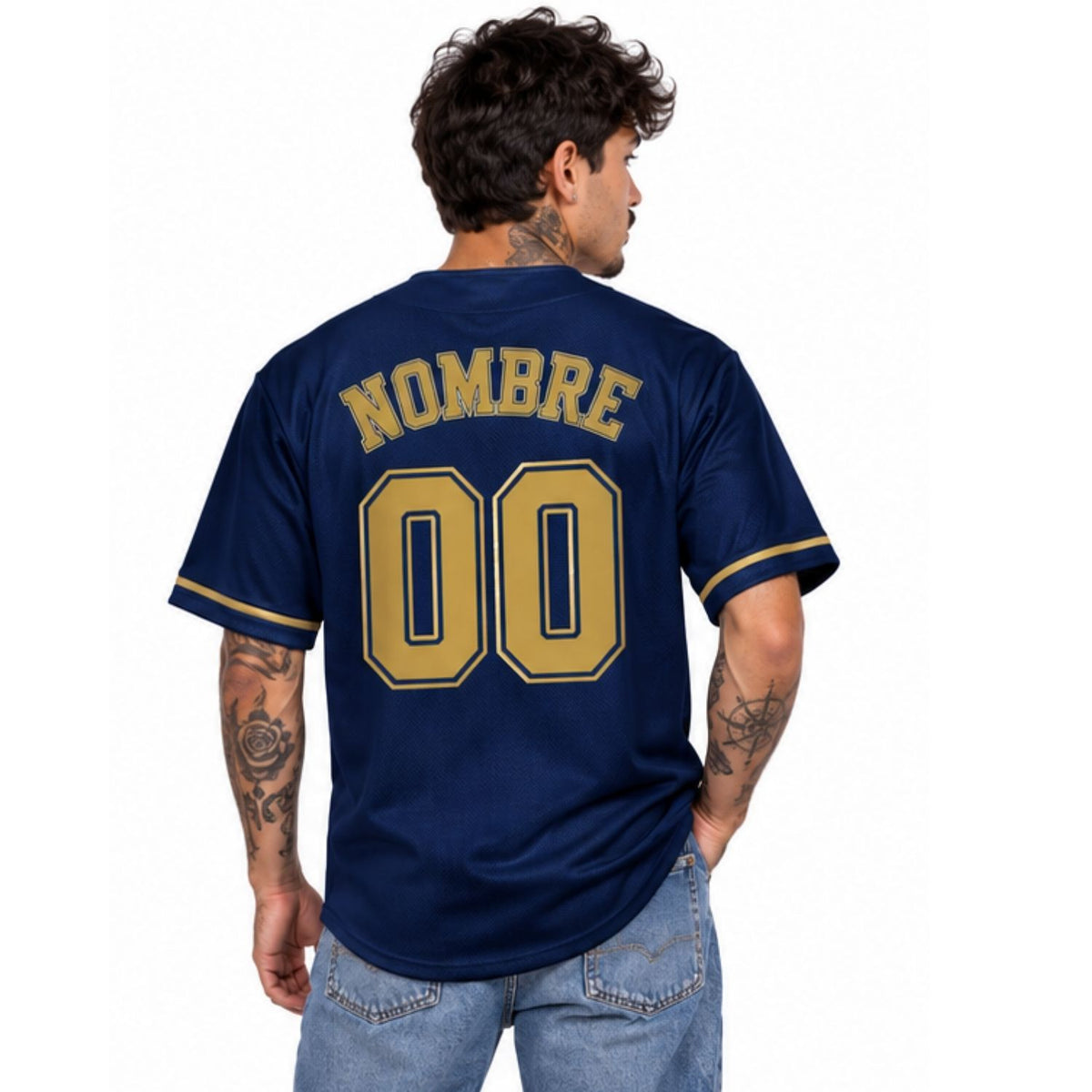 Camiseta de Béisbol Magallanes Azul Marino 2026-2027 Personalizable