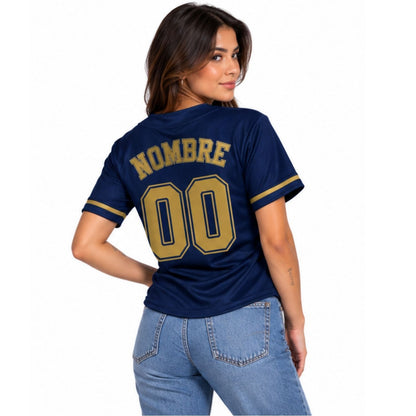 Camiseta de Béisbol Magallanes Azul Marino 2026-2027 Personalizable