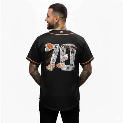 Camiseta jersey 70 famous world style