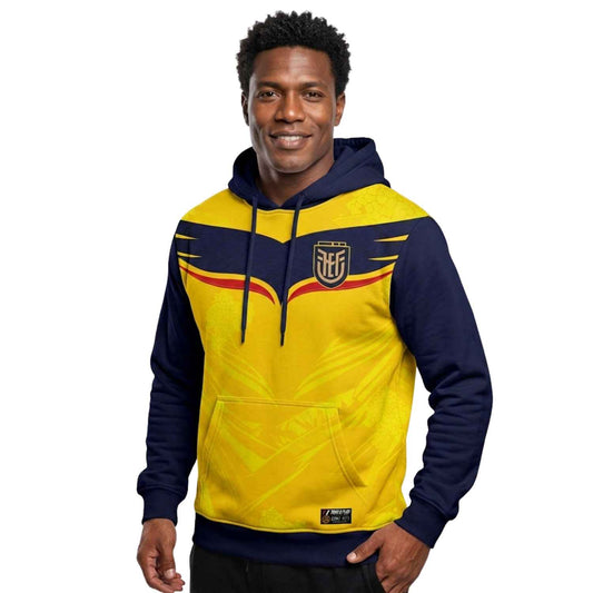 Polerón canguro Selección Ecuador Mundial de Futbol 2026 Personalizado