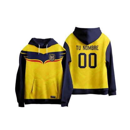 Polerón Selección Ecuador Canguro Personalizado