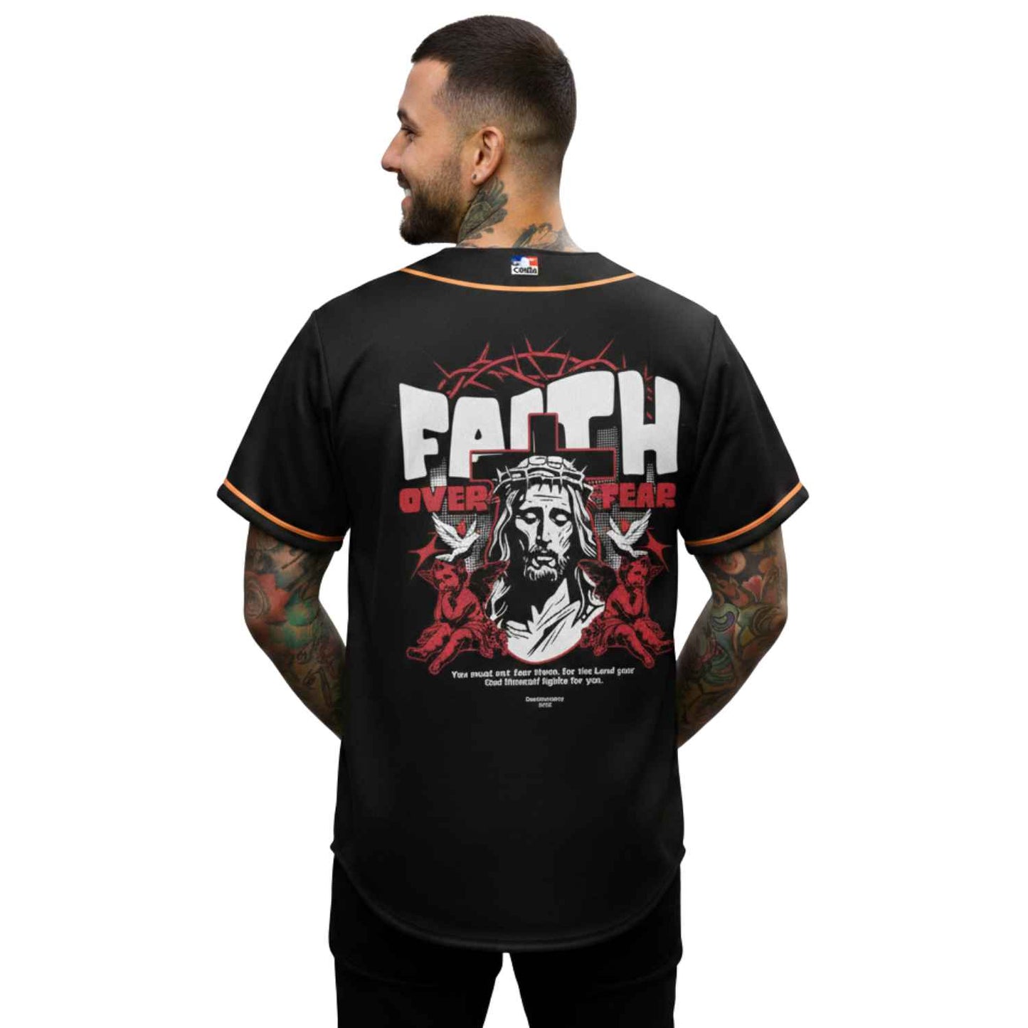 Camiseta jersey Faith Over Fear