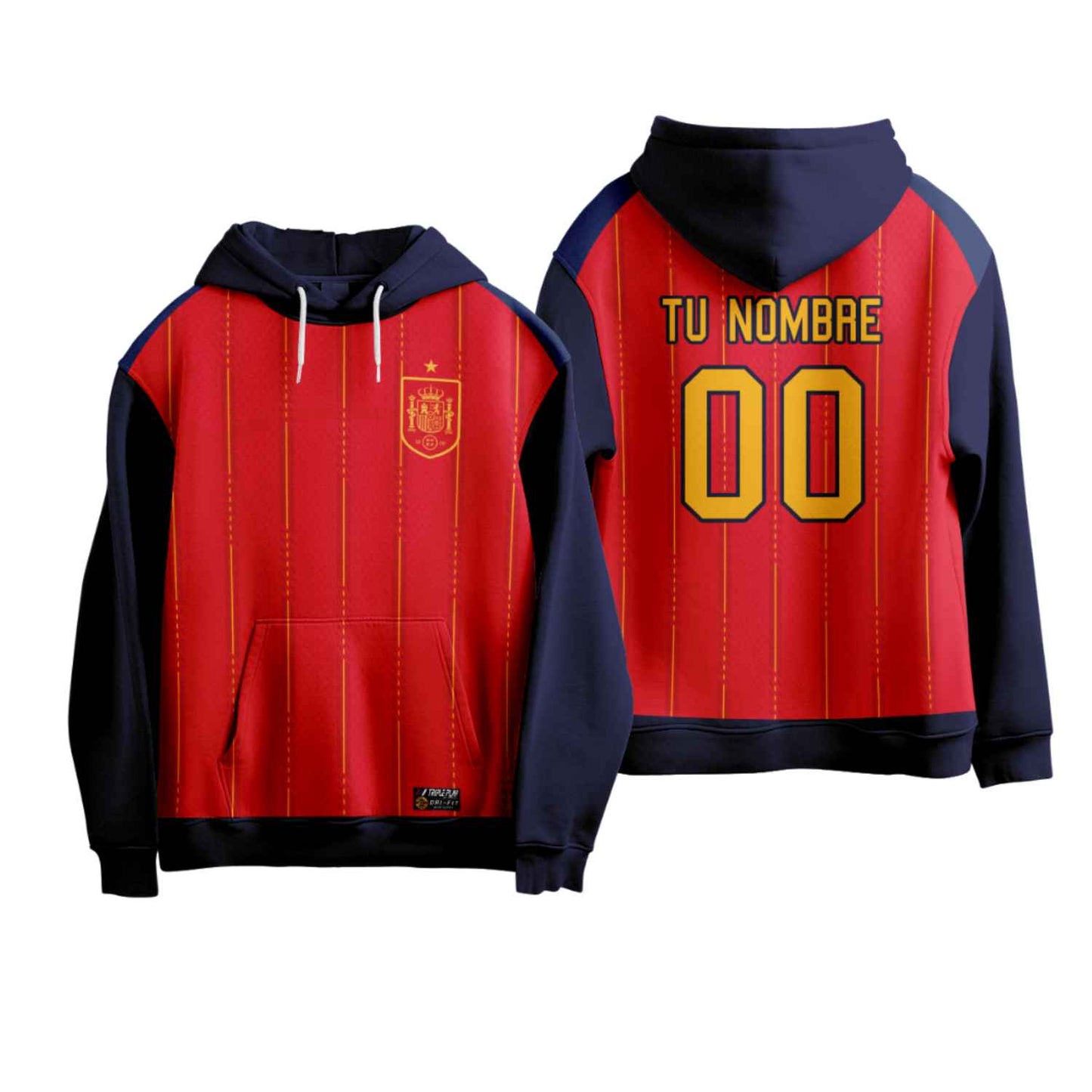 Polerón Selección España Canguro Personalizado