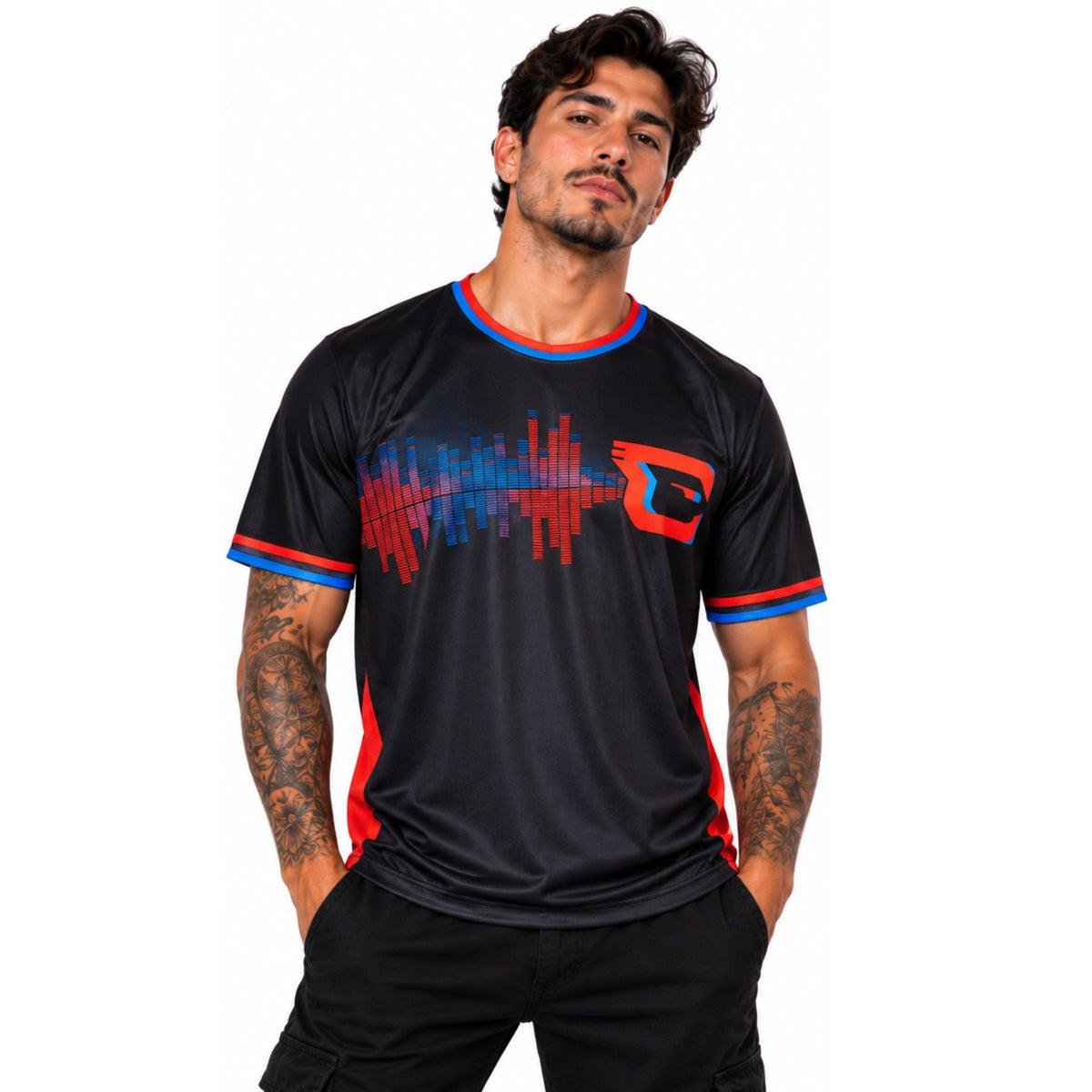 Polera cuello redondo Beisbol Venezolano Cardenales 2026-2027 personalizable