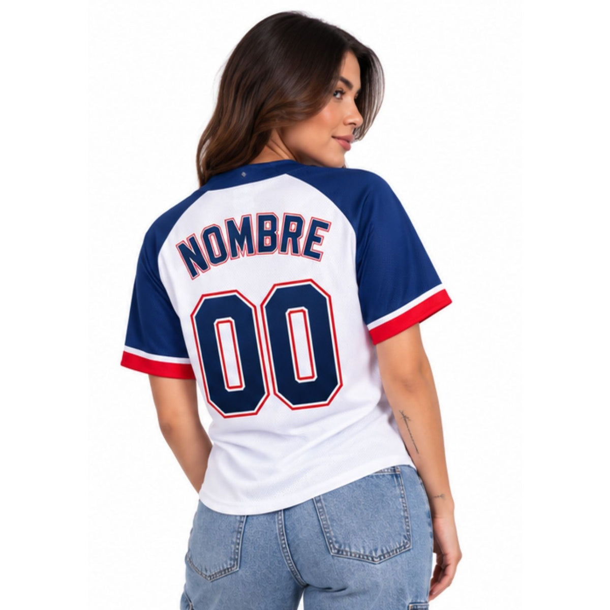 Camiseta de Béisbol La Guaira blanco 2026-2027 Personalizable