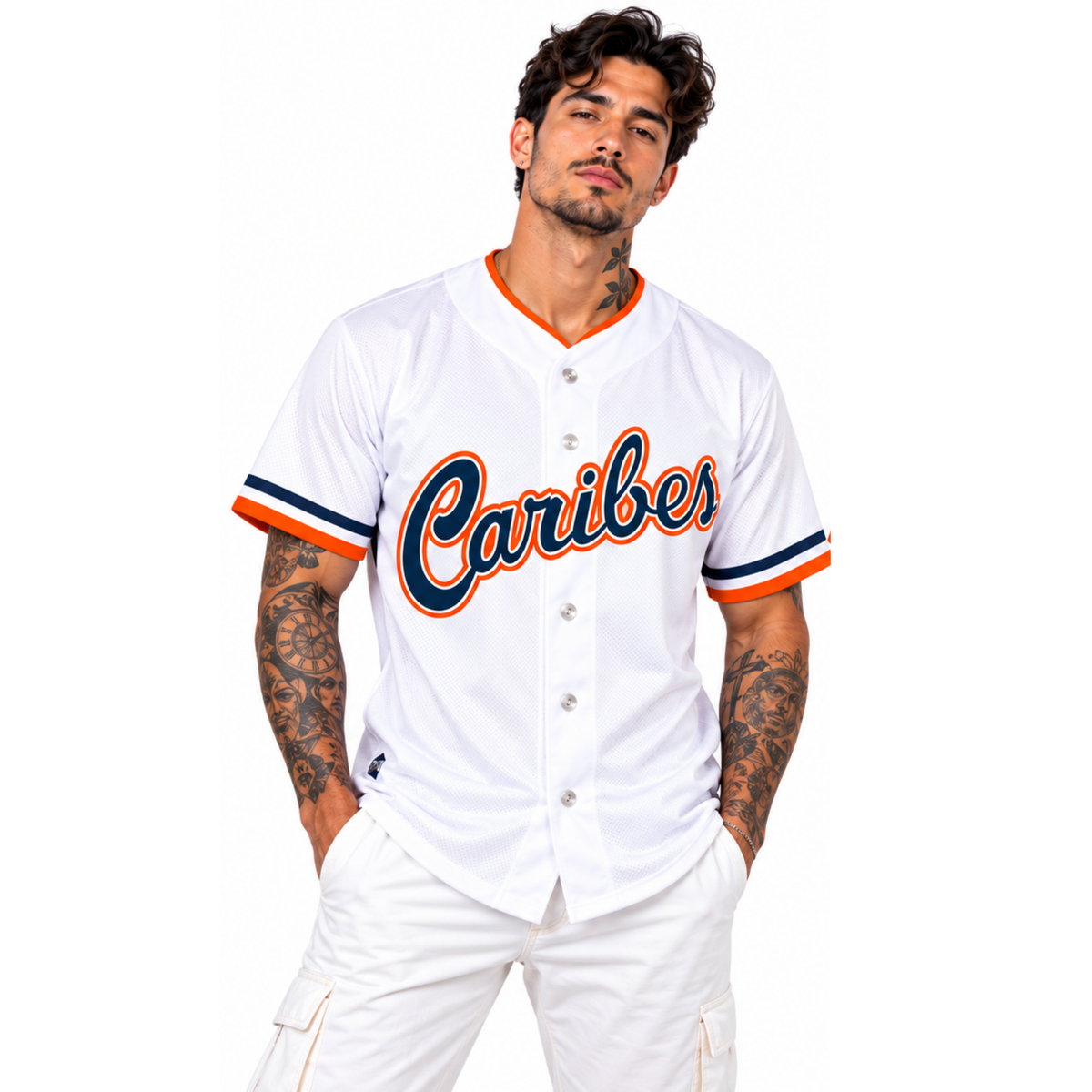 Camiseta de Béisbol Caribes 2026-2027 Personalizable