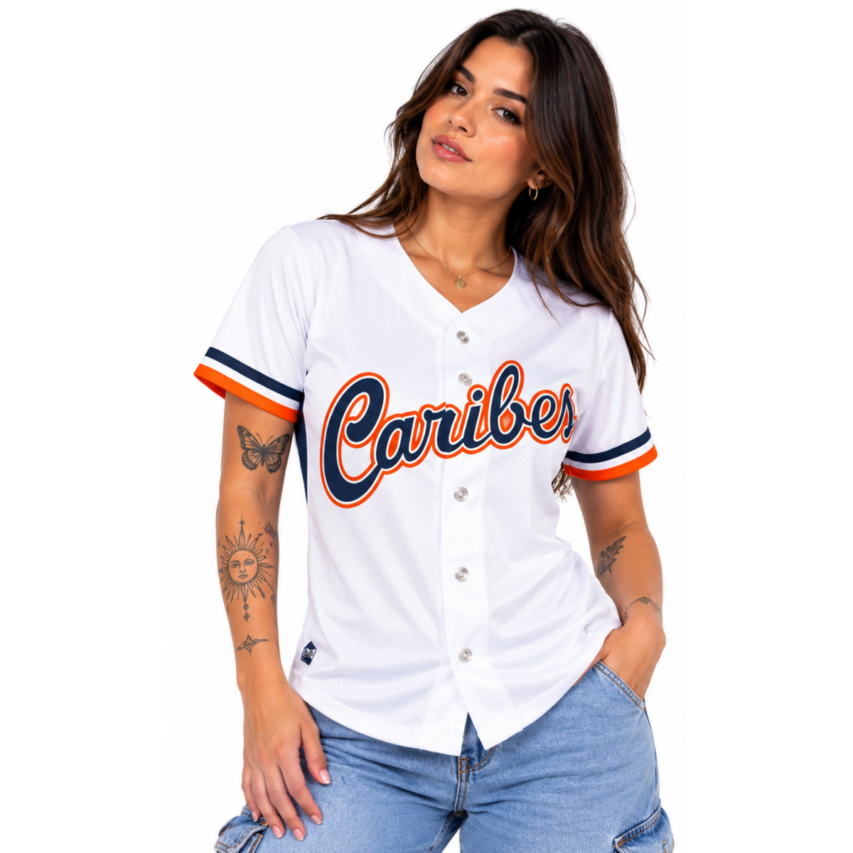 Camiseta de Béisbol Caribes 2026-2027 Personalizable