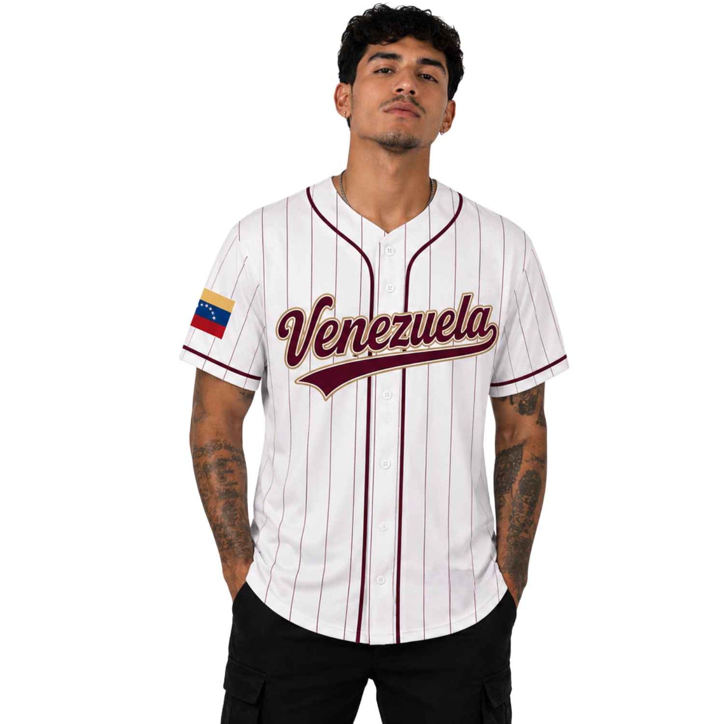 Camiseta de Béisbol Venezuela Guacamaya - Jersey Personalizado