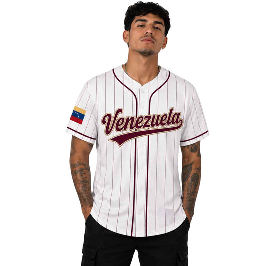 Camiseta de Béisbol Venezuela Guacamaya - Jersey Personalizado
