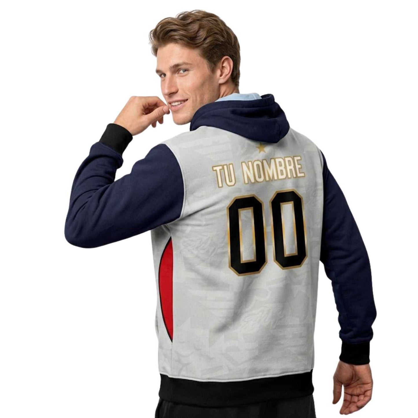 Polerón Selección Inglaterra Canguro Personalizado
