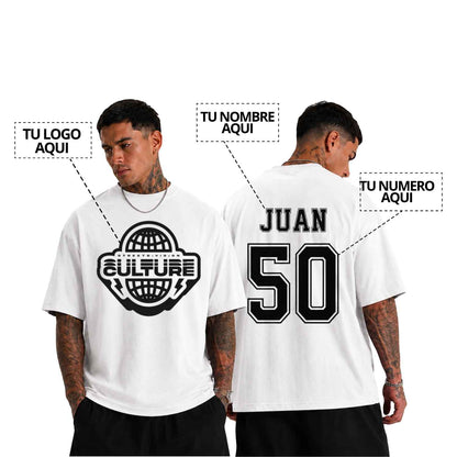 Polera Oversize Streetwear Personalizada - Modelo 501