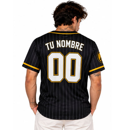 Camiseta de Béisbol Leones Caracas Negro 2026-2027 Personalizable