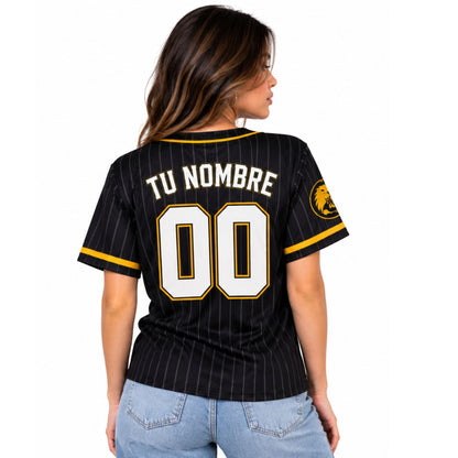 Camiseta de Béisbol Leones Caracas Negro 2026-2027 Personalizable