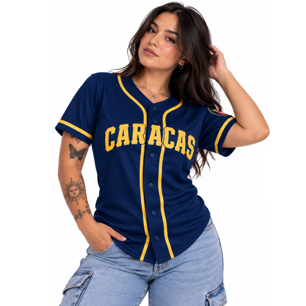 Camiseta de Béisbol Leones Caracas 2026-2027 Personalizable