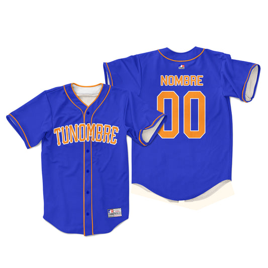 Camiseta personalizada con botones Mets