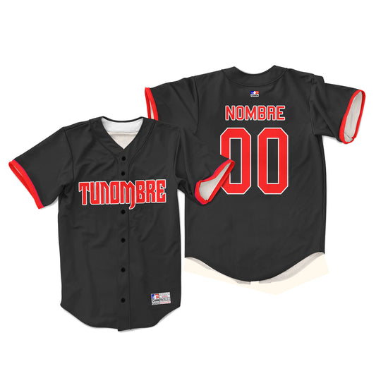 Camiseta personalizada con botones Black VII