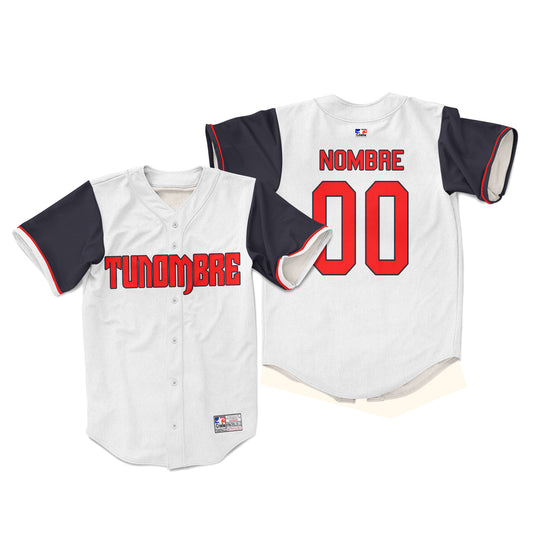 Camiseta personalizada con botones blanco VII