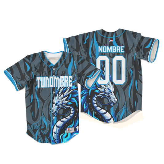 Camiseta personalizada con botones Dragon Sport